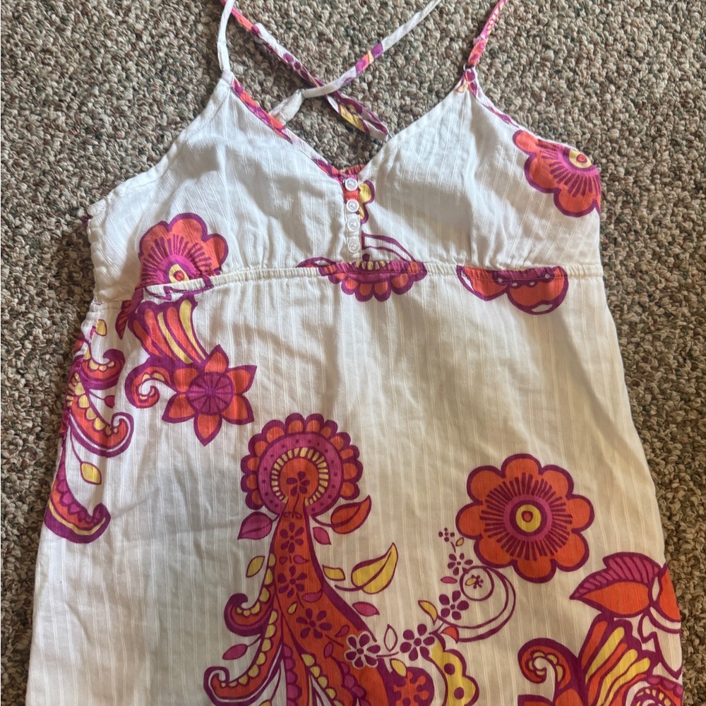 Babydoll Floral Tank Top — Aeropostale